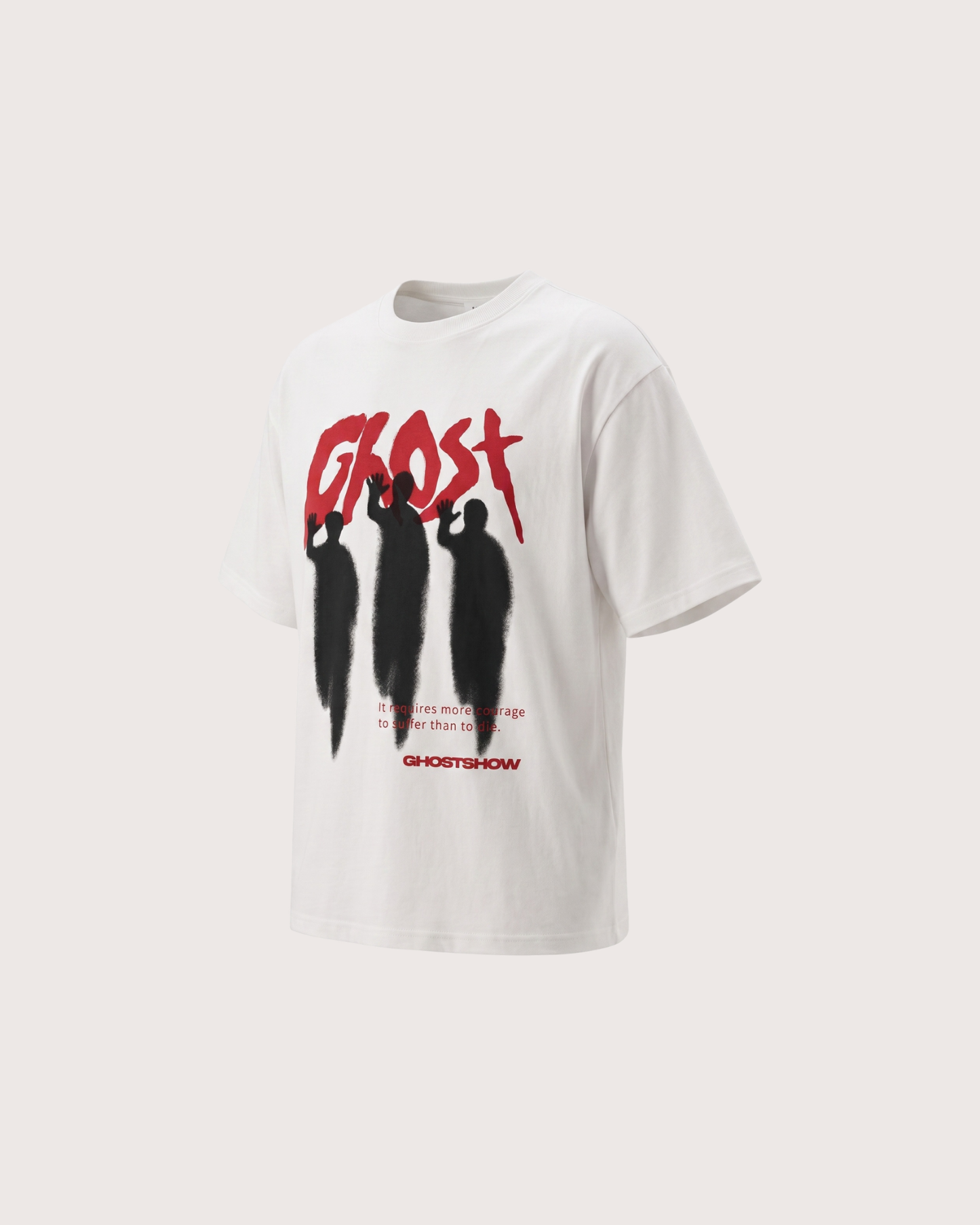 Ghost暗影寬短T